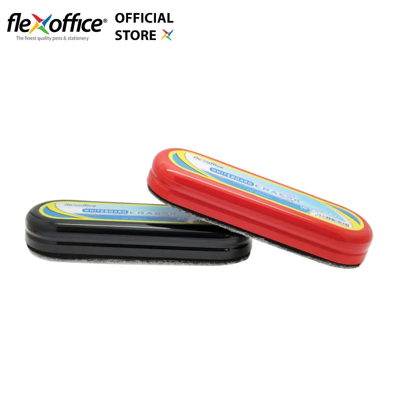 School Supplies Board erasers namely white board and black