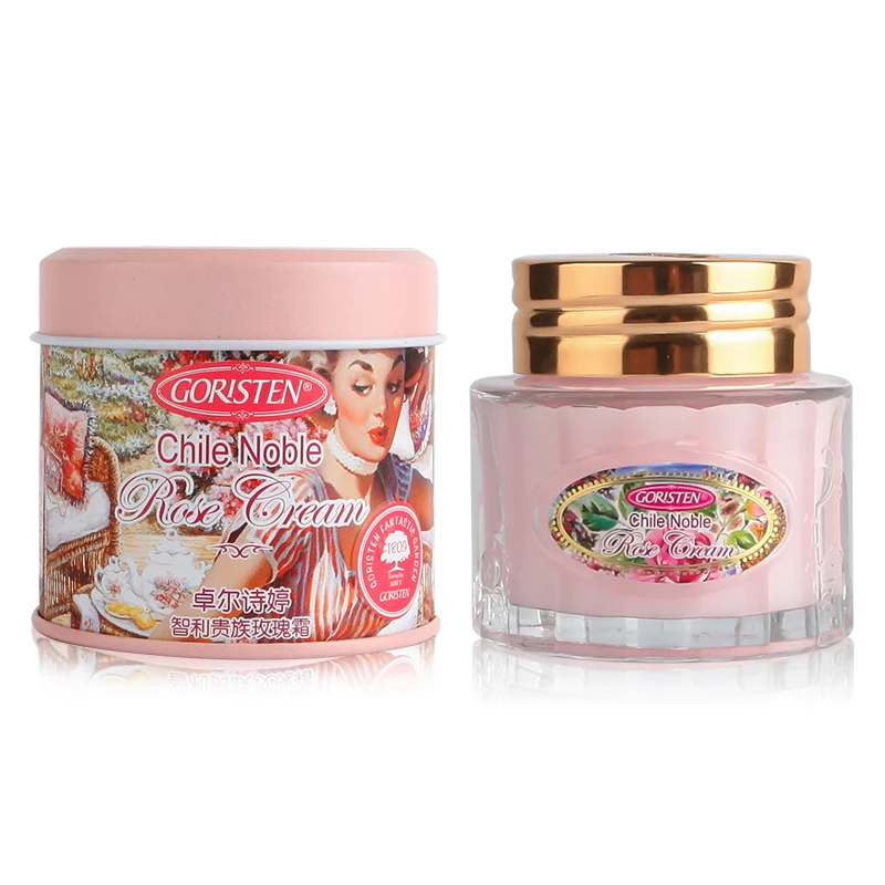 Skin care cream face whitening moisturizing anti aging lightening rose face cream for women