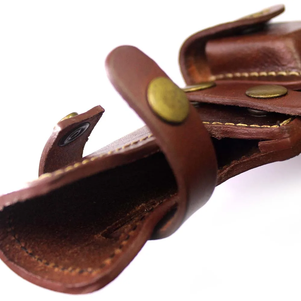 Хит продаж 2021 кожаный чехол с затенением насыщенного зерна для ножей фиксированным лезвием