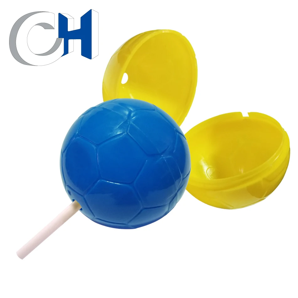Wholesale Classical Yellow Plastic PP football candy vending machine egg