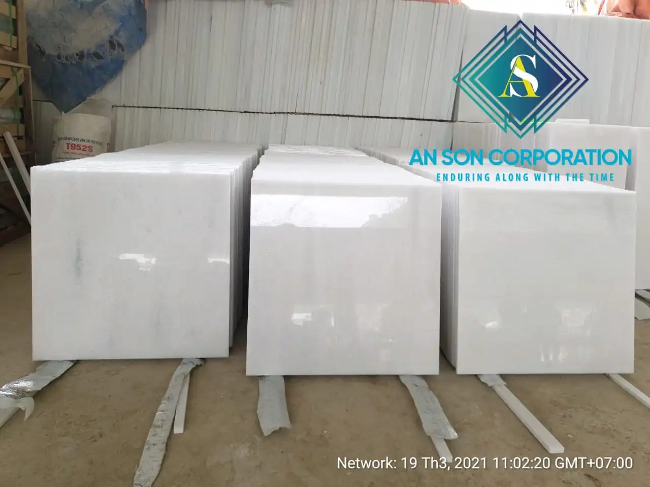 SUPER SALE WHITE MARBLE BLOCK FOR CUTTING TILES - MANUFACTURER OF WHITE MARBLE-NATURAL STONE EXPORT FROM VIETNAM