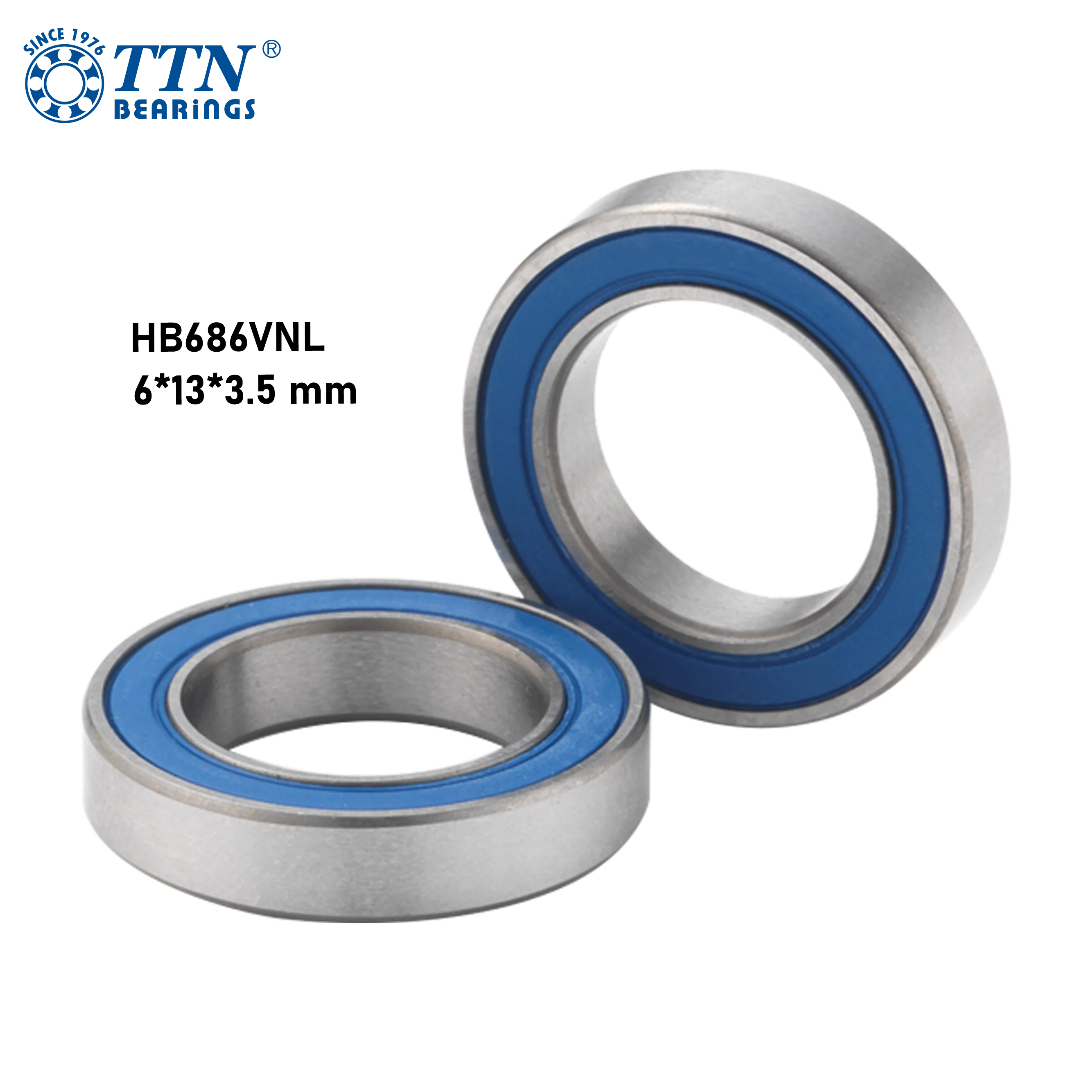 High Quality 686 LLB Hybrid Si3N4 Ceramic Ball Bearing
