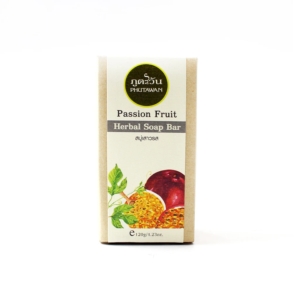  Высококачественное Органическое травяное мыло 120 г натуральный ингредиент страстных фруктов принимаются OEM/частные этикетки