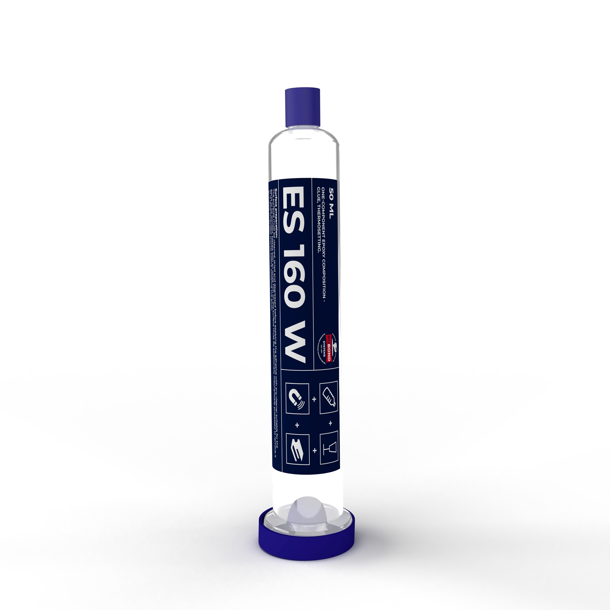 
Однокомпонентный эпоксидный клей RUBOND ES 160 Вт (50 мл) 