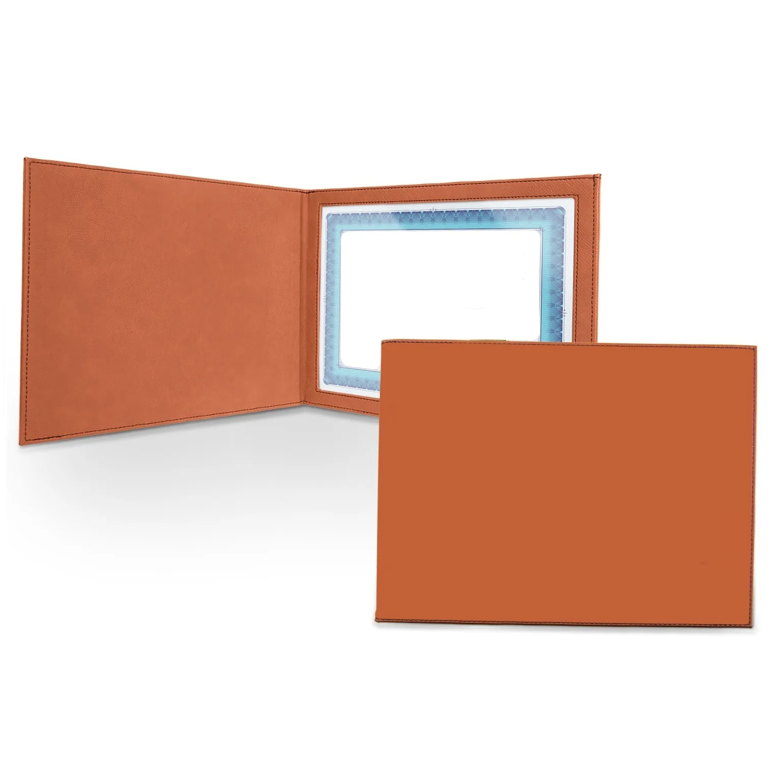 New Design Genuine Leather Graduation/Diploma Certificate Folder For College