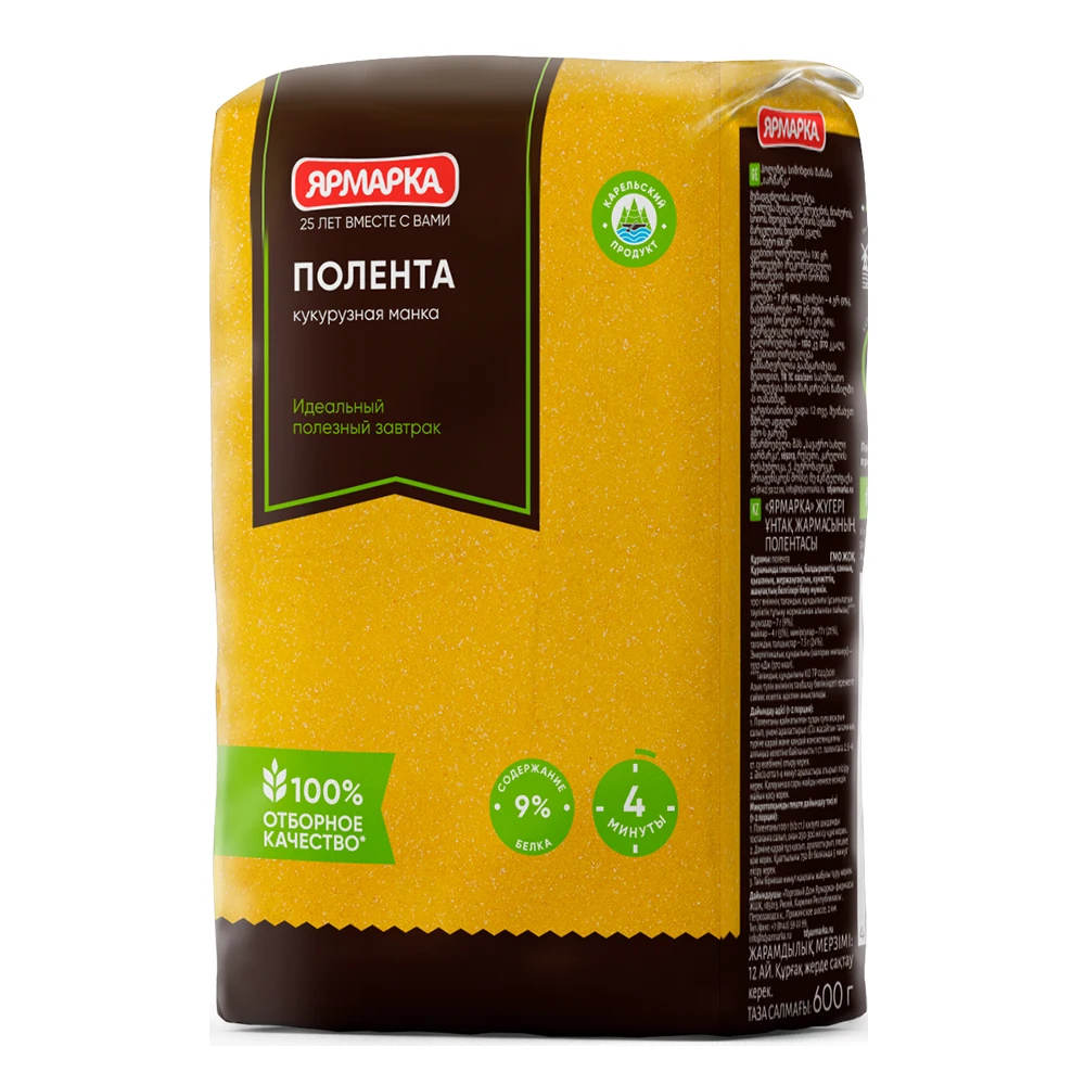 Polenta corn semolina Fair 600g