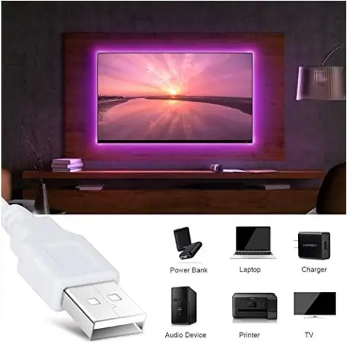  Kingunion освещение GS TUV IP68 Водонепроницаемый 5050 гибкий адресный 30 светодиодов на метр RGB светодиодная
