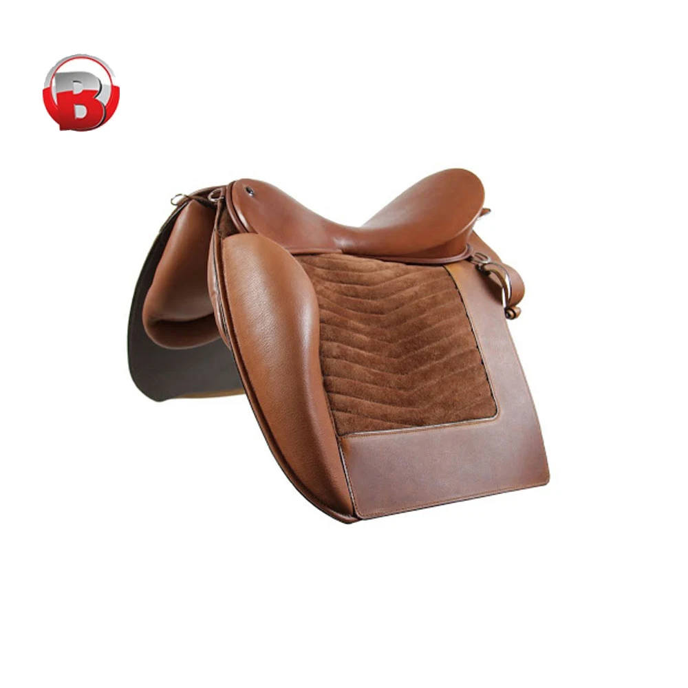 New style English western horse riding equipment saddle horse racing saddles treeless horse saddle