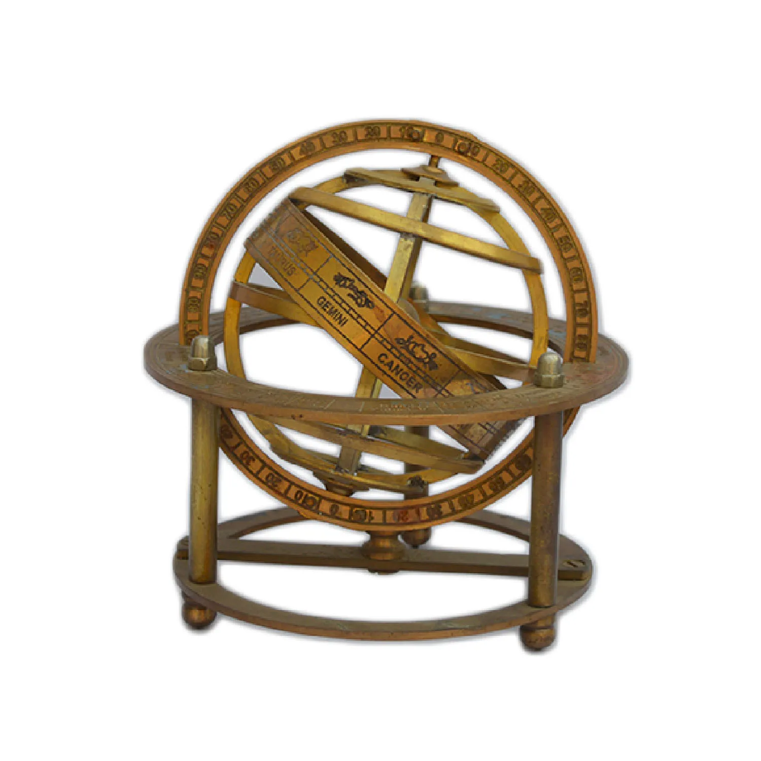 Original Solid Metal Design Globe And Wooden Material Based With Brass Antique Finishing Modern Design Globe