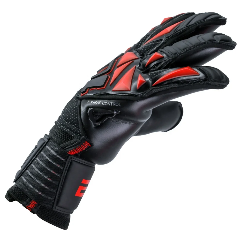 
Professional neoprene German latex goalkeeper gloves soccer football sports gloves with custom logo and custom design 