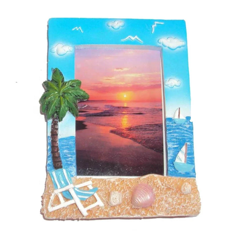 Polyresin photo frame for souvenir picture frame gifts