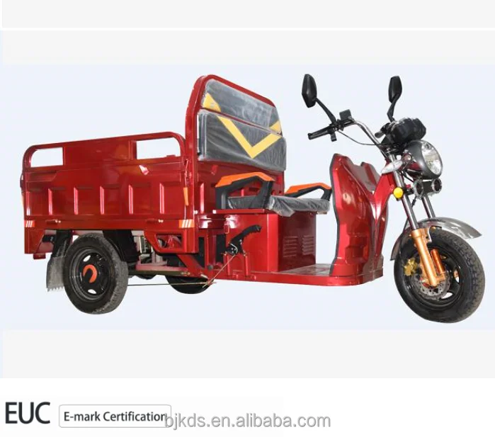 2021 new design new energy 60V1000W van moped cargo electric tricycles