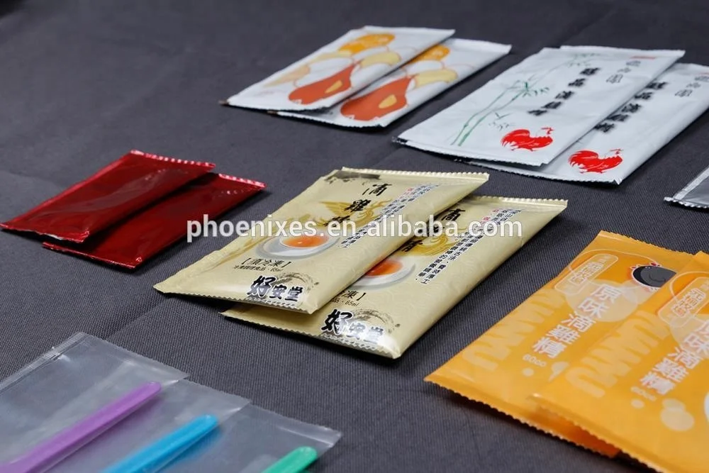 
Sachet packaging machine for liquid 