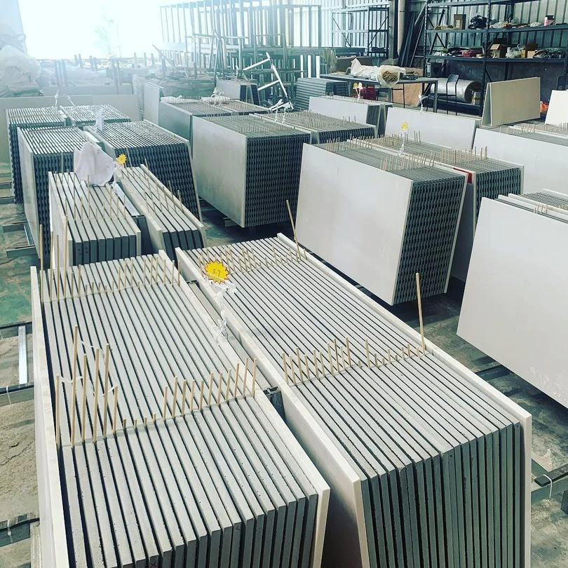 Precast concrete modern cement slabs high quality concrete wall and steps for house