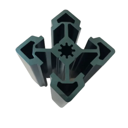 Изготовленный на заказ синий Анодированный Алюминиевый Экструдер 40x40 T-slot от Shalumi