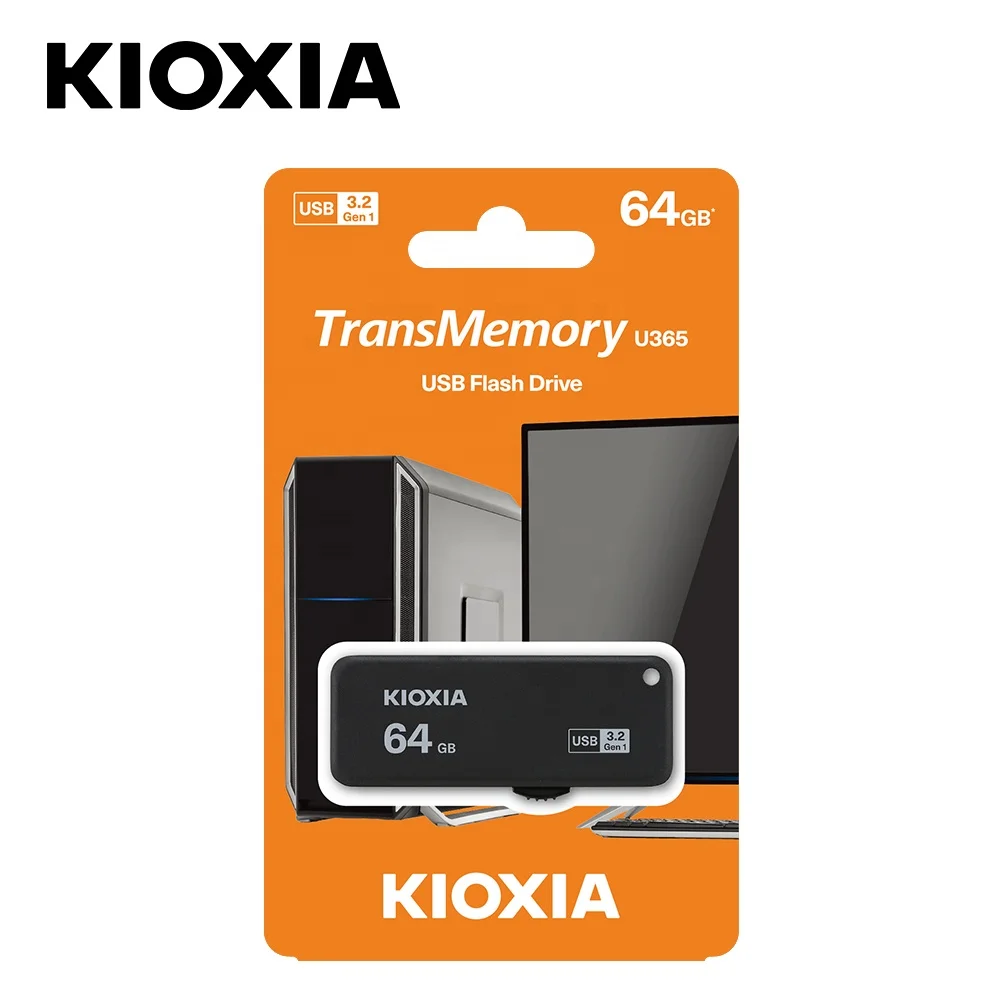 wholesale japan brand KIOXIATransMemory U365 USB 3.2 Gen 1 USB Flash Drive 64GB
