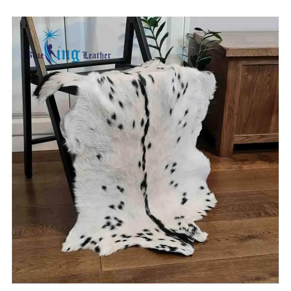 Широко используемый высококачественный удобный натуральный меховой ковер Круглый