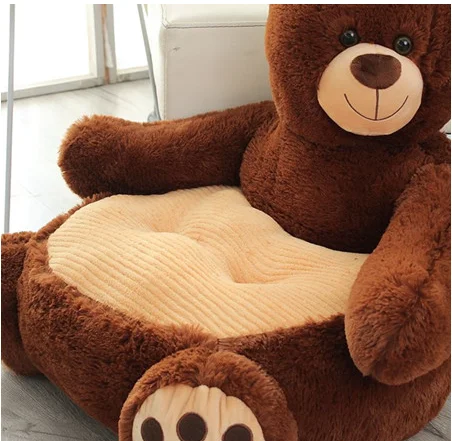 Custom Cute Plush Panda Bear Unicorn Duck Kids Sofa Chair/Easter Plush Seat Baby Nest Sleeping Bed Cushion Adult Soft Pillow