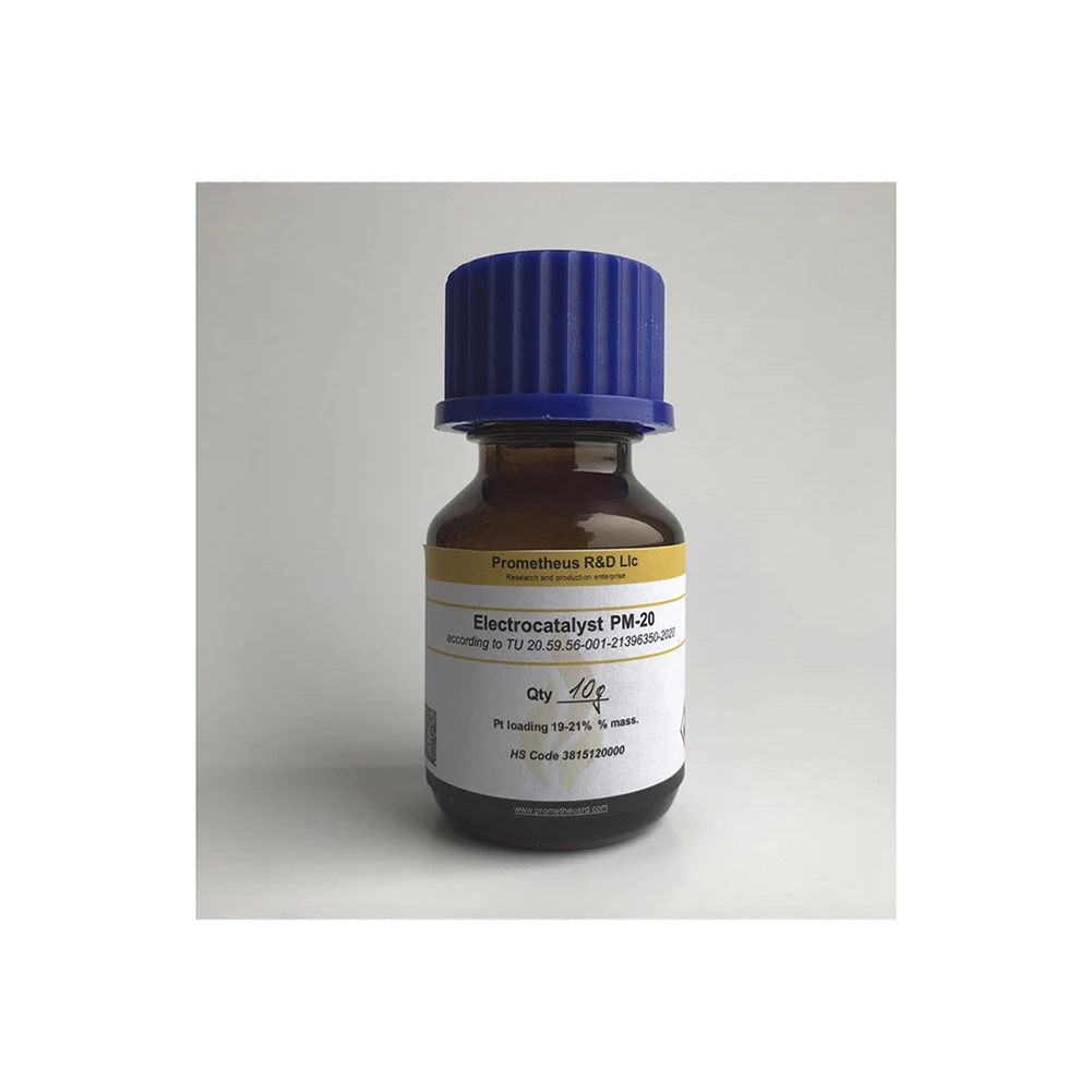 Platinum on carbon chemical catalyst 20% for PEM fuel cells, platinum