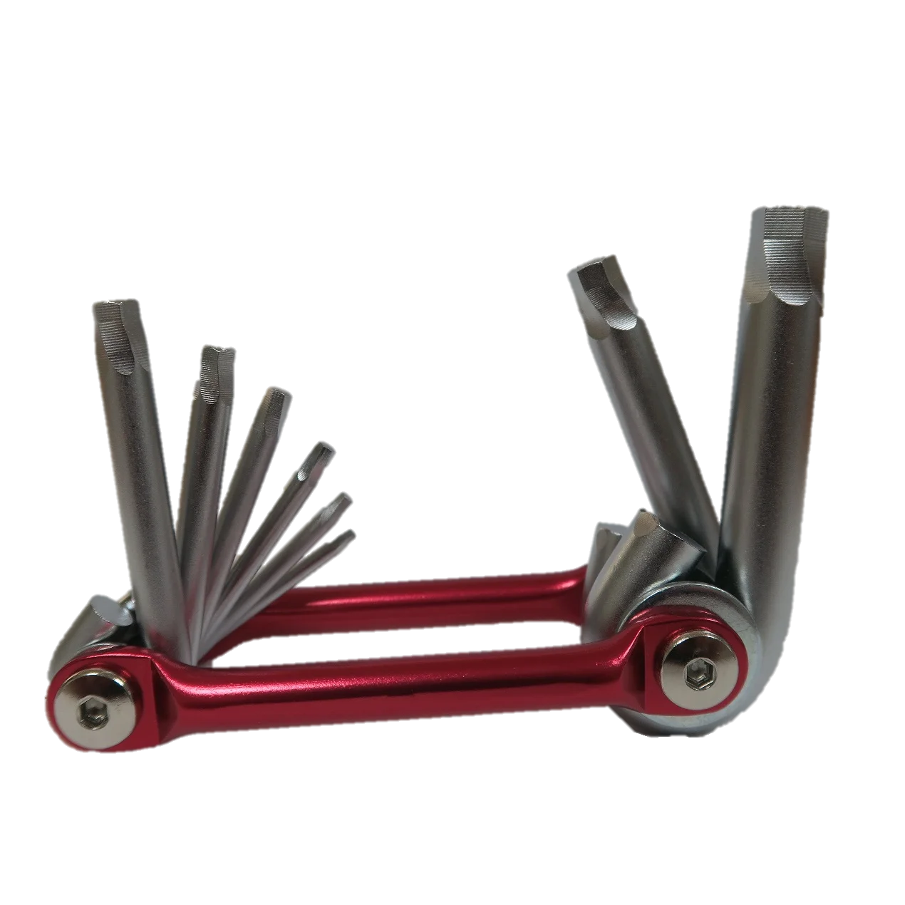 
8 Piece Extractor Folding Hex Key Set Made In Taiwan 