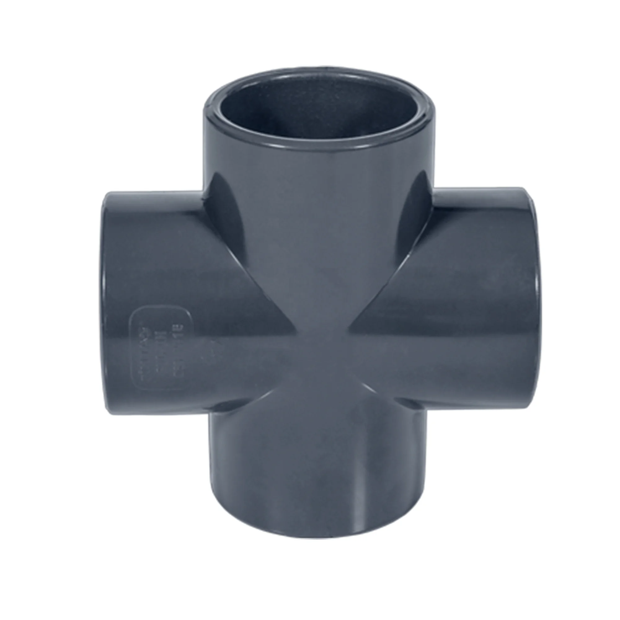 High performance Cross Fitting for Pipes  Pn16 and Pn10 Super Quality Wholesale between DN32 and DN315 cross type fitting