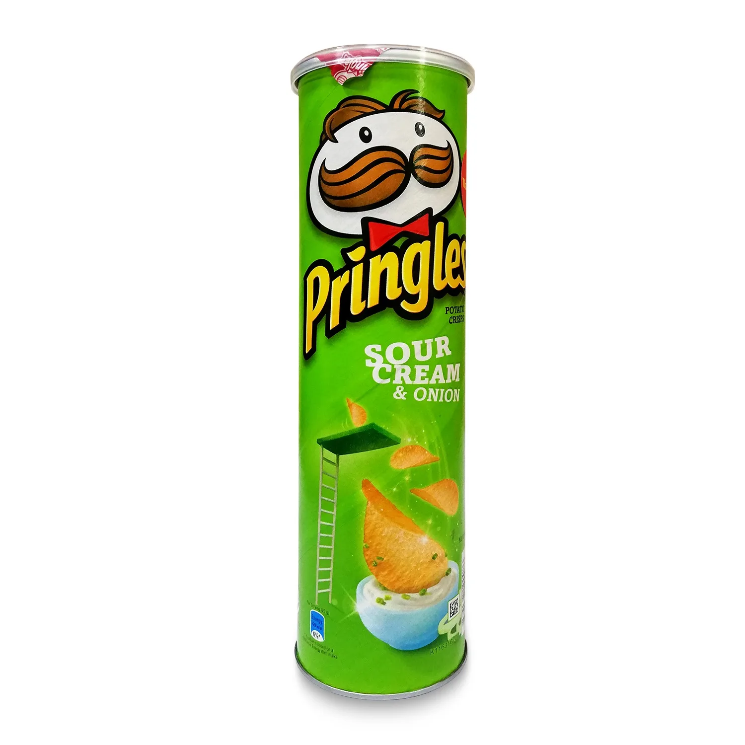 Pringles style healthy food potato chips