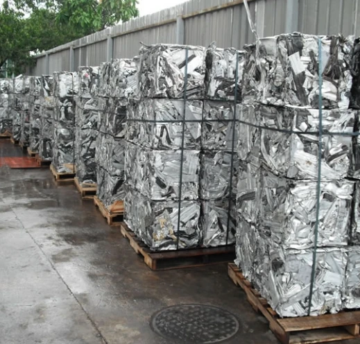 
 Алюминий UBC может ломать в тюках  