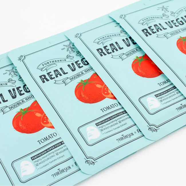 Tomato Face Sheet Mask for Skincare cosmetics OEM, ODM / Customizing private label  Korean Skin Care For All Skin Types