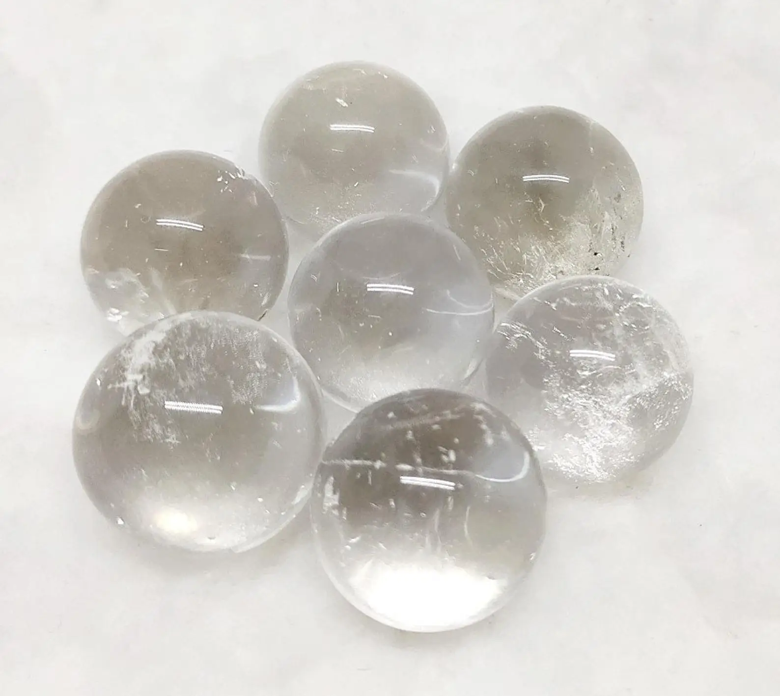 Clear Quartz Sphere Crystal Sphere Wholesale Decorative Natural Clear Quartz Ball White Crystal Sphere Crystal For Healing