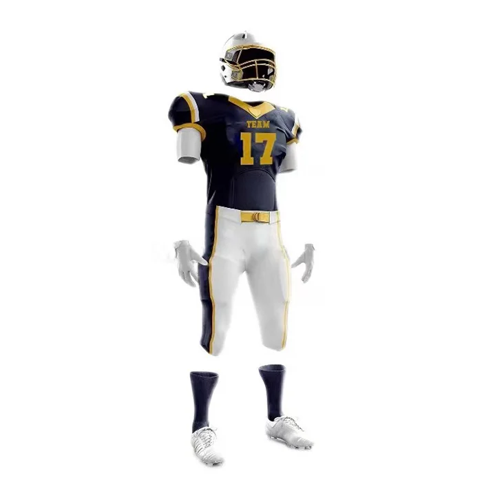 Professional American Football Uniform Made Custom sublimation american football uniform american football jersey breathable