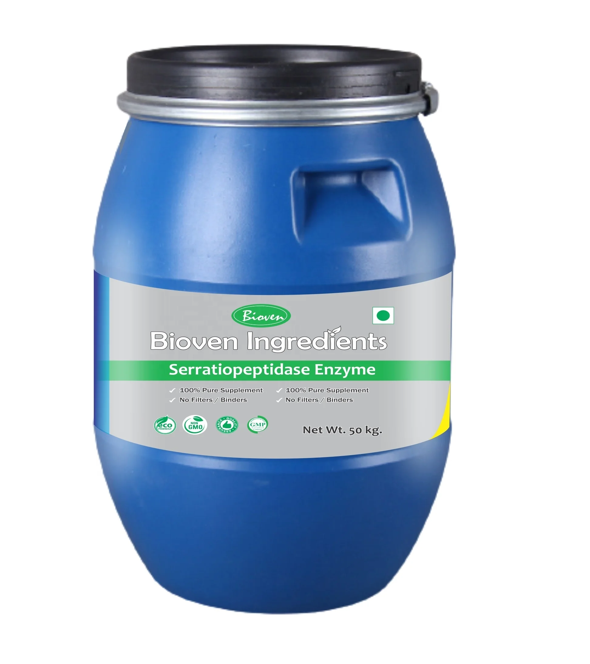 
High Activity Serratiopptidase Enzyme Export Quality 