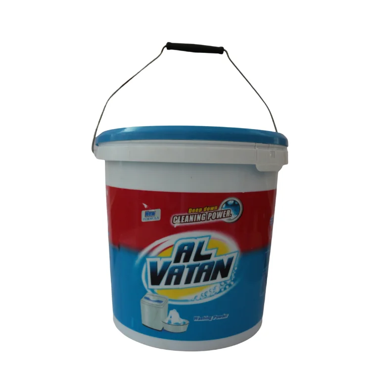 CUSTOMIZATION COLOURED BUCKET LAUNDRY WASHING POWDER FOR HAND WASHING AND WASHING MACHINE  FROM RELIABLE WHOLESALE MANUFACTURER