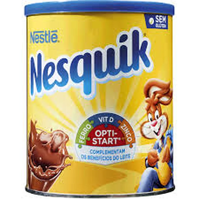 Nesquik Duo Cocoa And Vanilla Flavoured Crunchy Cereal Box 225g..