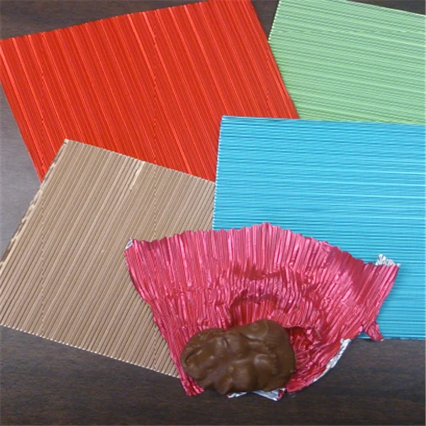 chocolate wrapping aluminium foil paper 5*5cm-50*70cm gold wrapping paper foil