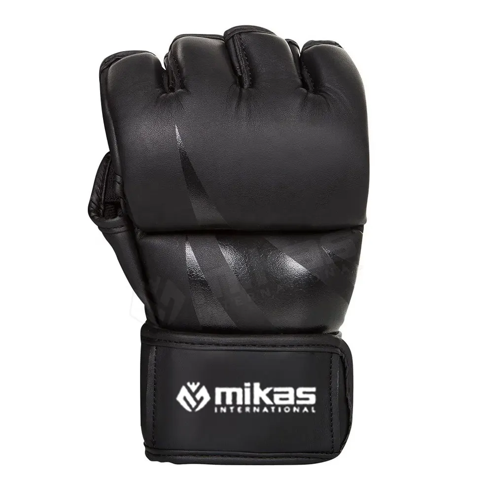 Factory Wholesale PU Leather Custom logo Kick Boxing MMA Gloves Top Selling Product Men Youth MMA Gloves