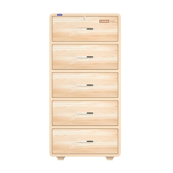 Omni Plastic Cabinet No.1366/5 Drawer for clothes