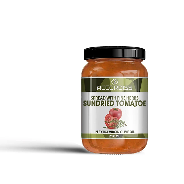 
Sundried tomato spread with herbs 210ml 