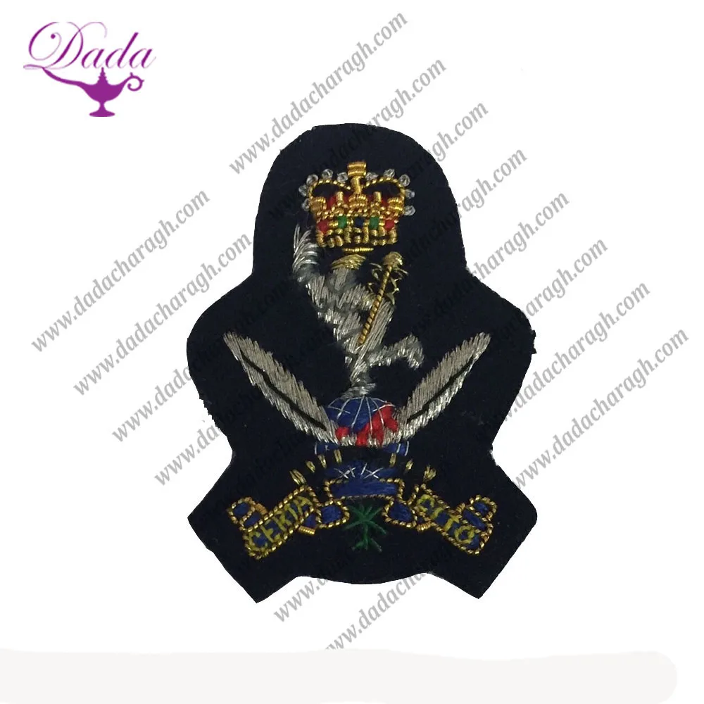 Оптовые поставщики значок для блейзера от Queen Own Highlanders проволочный из слитка 10 5 см x