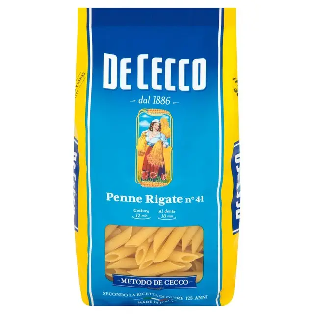 Wholesale Manufactures pasta De Cecco Mezze Penne Rigate N141 / 3 kg - Made in Italy