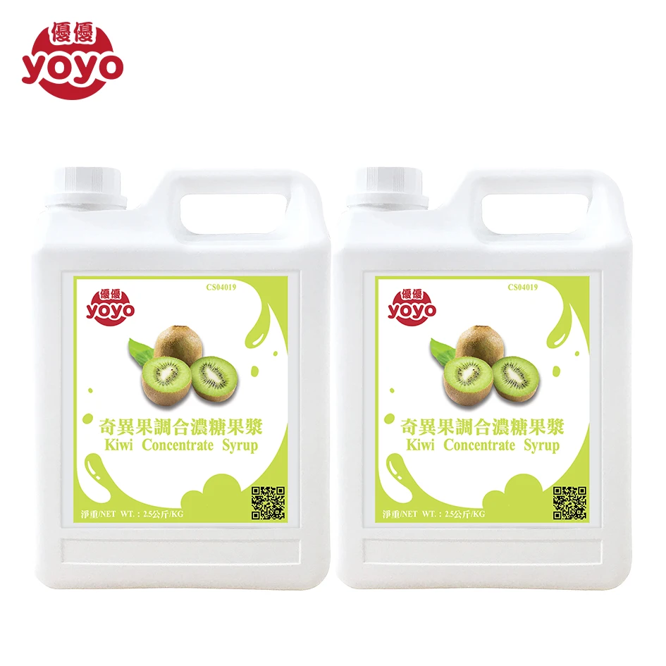 Концентрированный сироп с ароматом киви тайваньский продукт