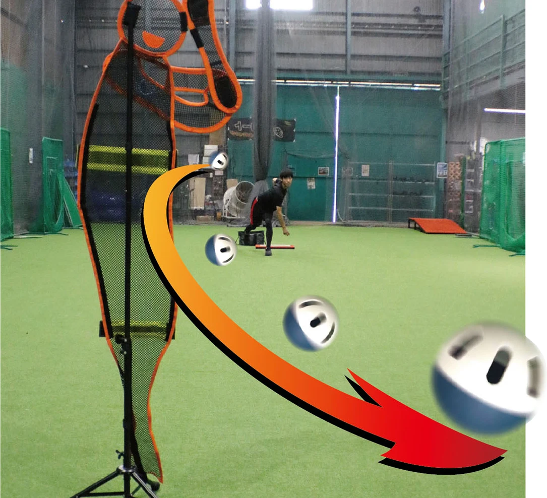 Ball for training batting