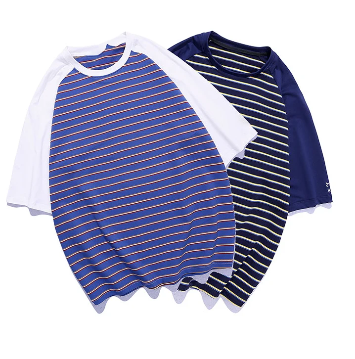 
Professional production blue t-shirt for men soft and comfortable summer blue t-shirt for men 