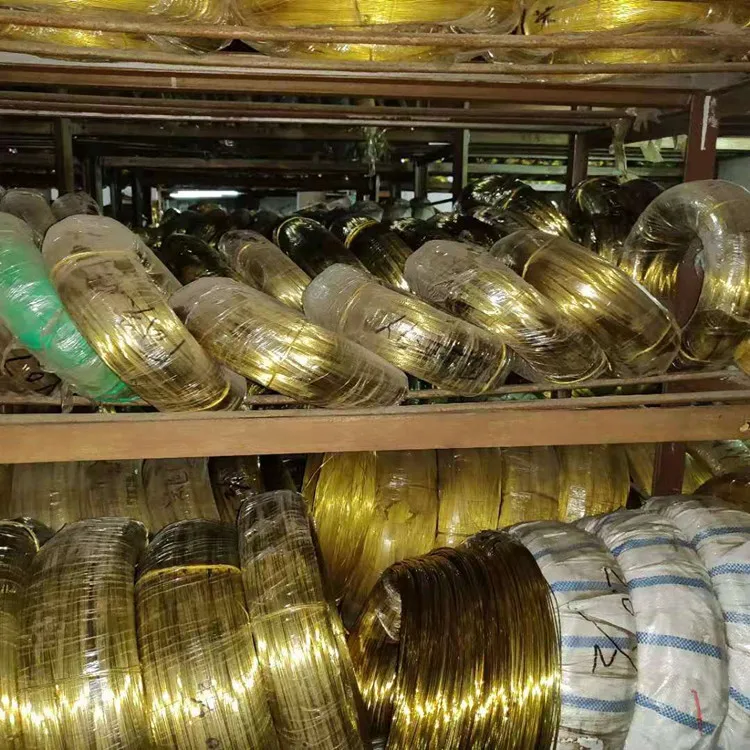 
Best CuZn brass C2600 0.3-12.0mm brass Wire For Glasses fittings 