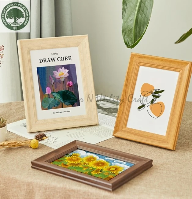 Home Decoration Vintage Life Inc. Wholesale New High Quality European Style On Table Framing Wood Wall Art Wooden Picture Photo Frame