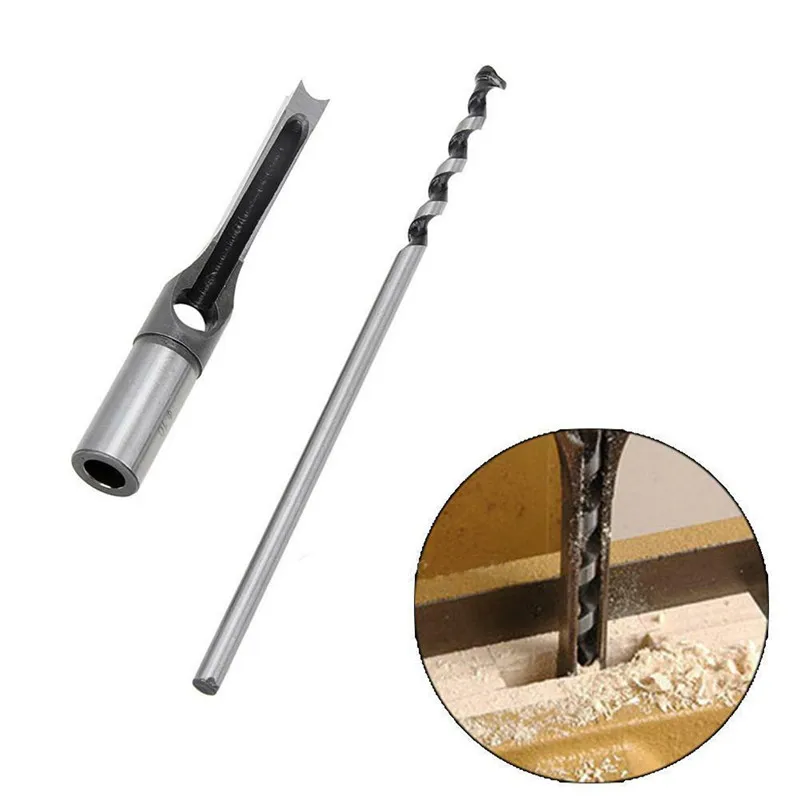 
6 To 30 mm Square Hole Drill Bit Hole Reaming Square Auger Eyes Mortising Chisel Woodworking Tools For Carpentry Drill Bits 