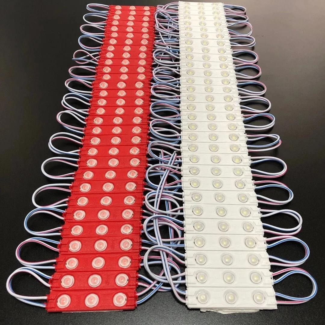 61*13mm small size 12V DC waterproofled module ip67 SMD 2835 ws2802 full color changing led module