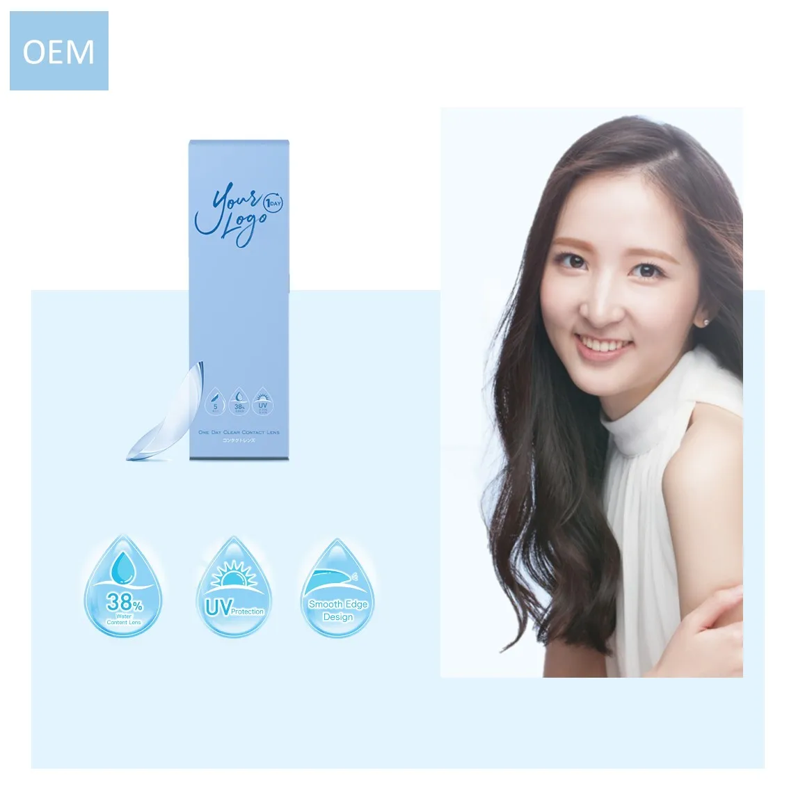 Good Price Quality Must Buy Monthly Clear Contact Lenses