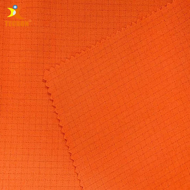 Modacrylic Tencel FR и антистатическая тканая ткань