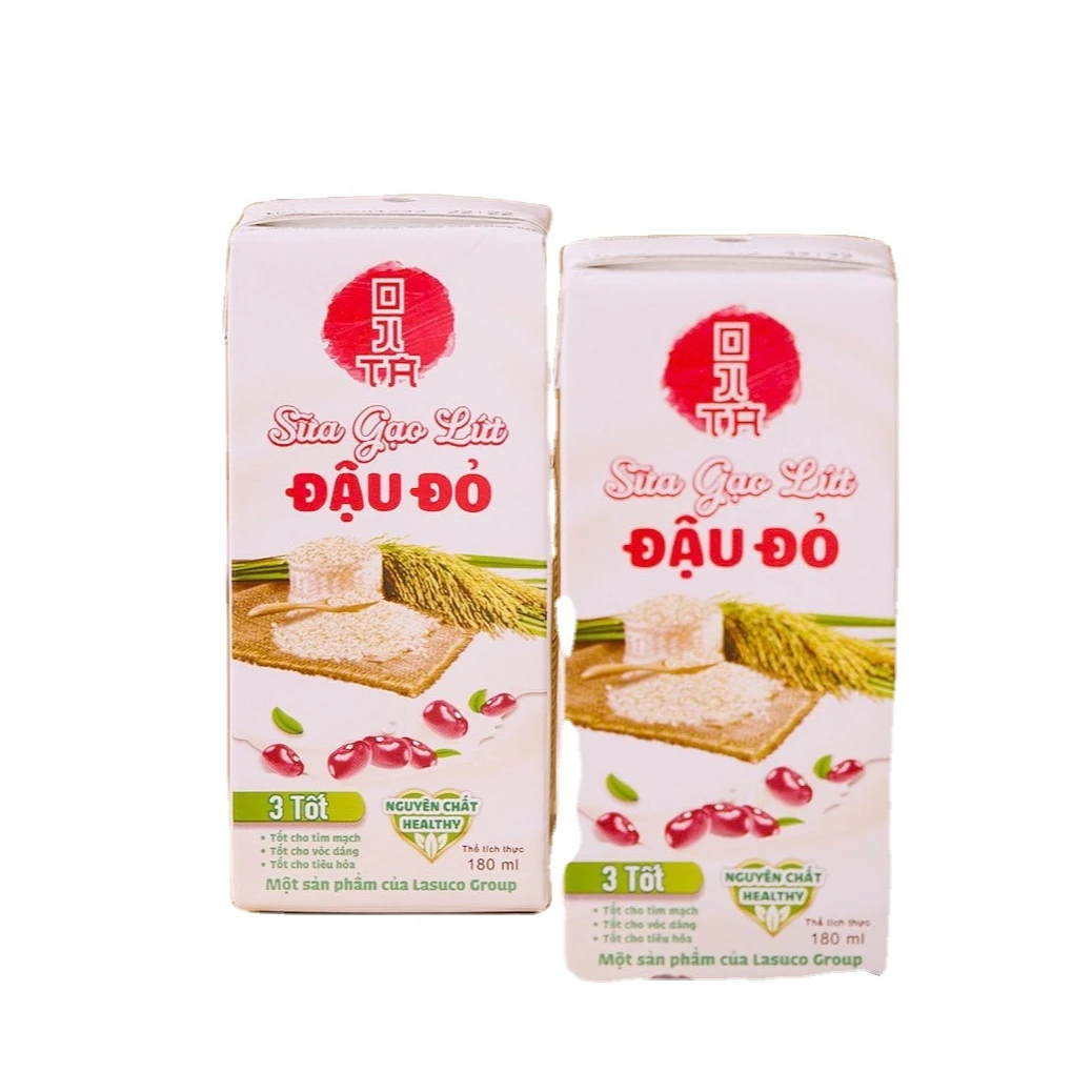 Whole sale Ojita rice & red bean milk  natural fragrance nutritional drink paper pack Manufacturer from Vietnam