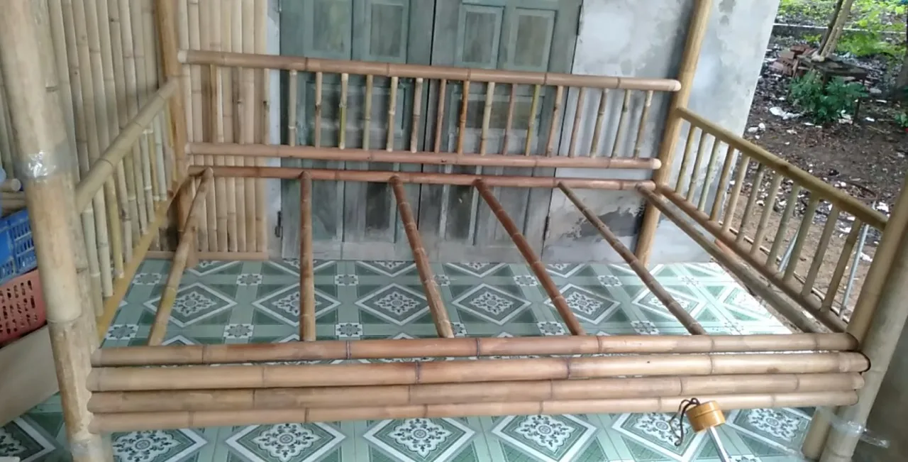 
Vietnamese style custom Bamboo Luxury Bed Premium Quality Cheapest Price for bedroom decoration from distributor 